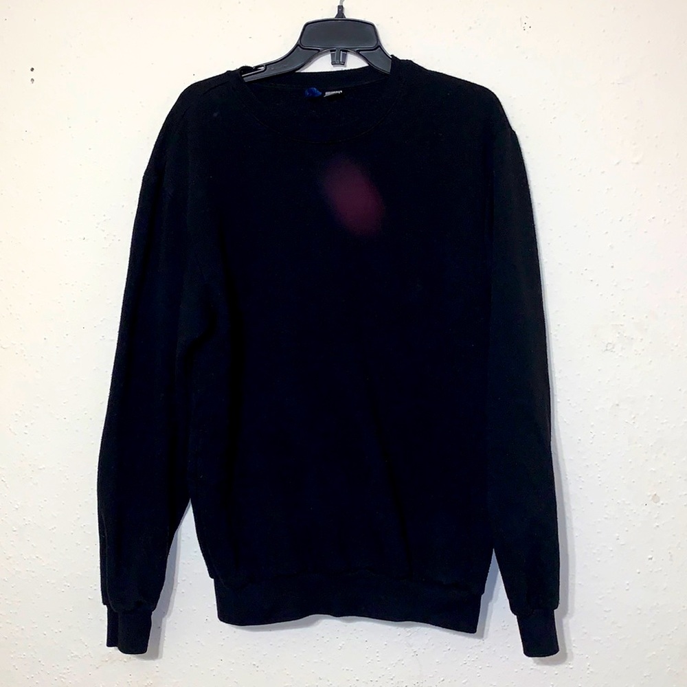 All black H&M sweater